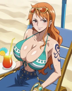 Nami (one piece) [sticky] [ai generated]