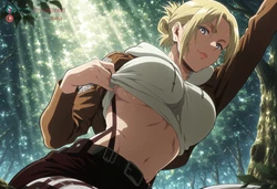 Juanpi Amvs - Annie Leonheart NSFW Pack (Patreon) [AI Generated]