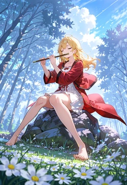 KAELA FLUTE POV – OPEN COAT [AI Generated]