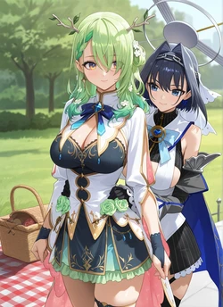 2025-07-29 Kronii x Fauna Rametaki (Patreon) [AI Generated]