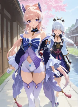 2025-08-04 Ayaka x Kokomi Rametaki (Patreon) [AI Generated]