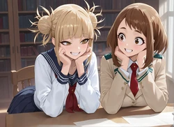 2025-08-06 Toga Himiko x Uraraka Ochako Rametaki (Patreon) [AI Generated]