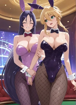 2025-08-07 Artoria Lancer x Raikou Rametaki (Patreon) [AI Generated]