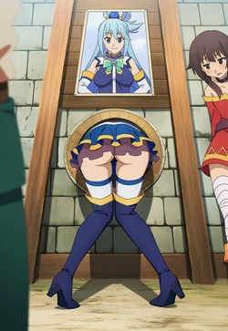 420k ryujin - Aqua + Megumin (Patreon) [AI Generated]