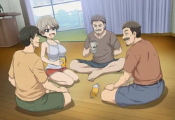 420k ryujin - Uzaki-chan at house party (Patreon) [AI Generated]