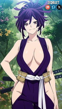 Zcqrlet - Yuzuriha +275 (杠) - Jigokuraku - 5 Outfits (Patreon) [AI Generated]