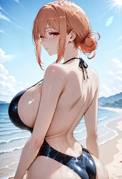 Murata_san - Late-Summer Illustration Collection Oregairu [AI Generated]