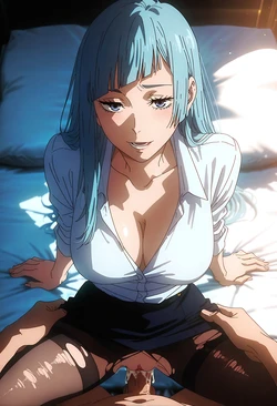 [AiWaifuDxD] Kasumi Miwa (Jujutsu Kaisen) [AI Generated]