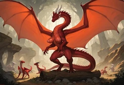 DRAGONPORN: EROGONA, THE LEWD (Ai Generated)