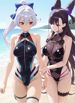 2025-08-24 Murasaki Shikibu x Tomoe Gozen Rametaki (Patreon) [AI Generated]