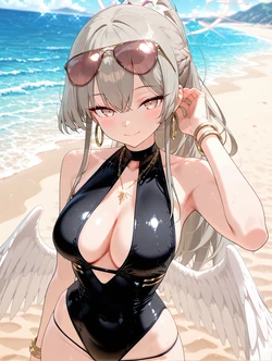 RockMan - 桐藤ナギサ Kirifuji Nagisa [AI Generated]