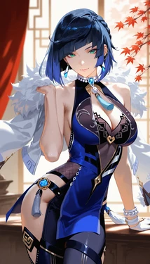 Ninonum-(Genshin Impact) Yelan [AI Generated]