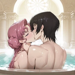 AlyxiaAI - Euphemia x Lelouch / ユーフェミア (pixiv) (Patreon) [AI Generated]