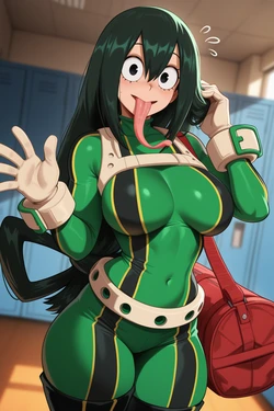 [WaifuInvoker] Tsuyu Asui (AI Generated)