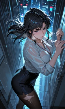 [KALA AI NFSW] Hitomi Kisugi - Cat’s Eye (AI Generated)