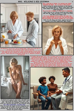 MRS. WILSON'S BIG DILEMMA [AI Generated]