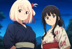 ANIPAI Chisato & Takina [40 pics] (Patreon) [AI Generated]