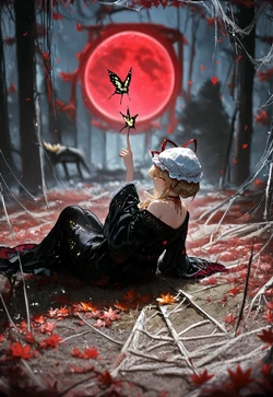 YUKARI WEB POV – EXPOSED SHOULDER MOON [AI Generated]