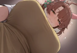 [AI Generated] Dantsu Flame, nursing handjob