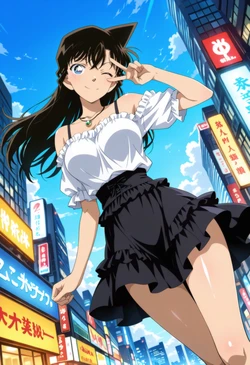 Moke P@treon - Mouri Ran Love Sex (Detective Conan) / 毛利蘭 イチャラブエッチ (名探偵コナン) 680Pics (Patreon) [AI Generated]