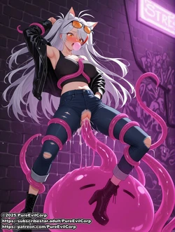 Slime and fox girl [AI Generated] PureEvilCorp