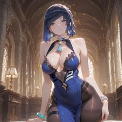 kkleo - Yelan-Genshin Impact (Patreon) [AI Generated]