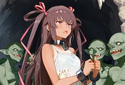 Howsir - 水城 ゆきかぜ Mizuki Yukikaze X goblin [AI Generated]