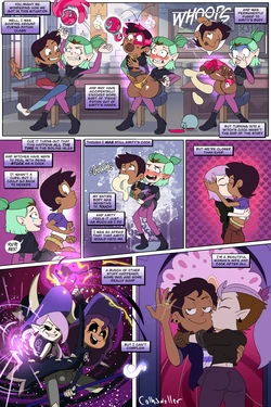 [Cothswoller] What if Luz got Permanently Turned into Amity's Cock and Balls?