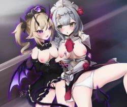 [Unebabu] Noelle becomes a succubus