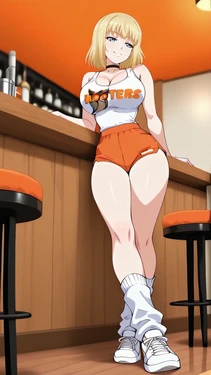 Arisa Hooters [Booster Red] (AI Generated)