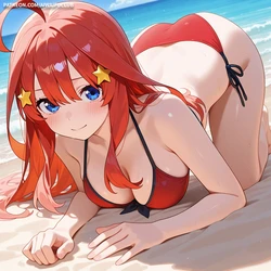 AIWaifuClub (Character request) Itsuki Nakano 中野五月 bikini (Patreon) [AI Generated]