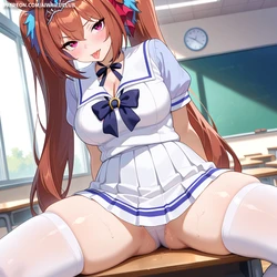 AIWaifuClub (VIP Exclusive) Daiwa Scarlet ダイワスカーレット uniform (Patreon) [AI Generated]