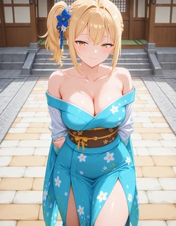 [SantpixvArt] Lv4 (221p) - Nonoa Miyamae 宮前乃々亜 Extra SETs [AI Generated]