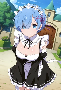 Stigmata - Rem | Re:Zero (121 Images) (Patreon) [AI Generated]