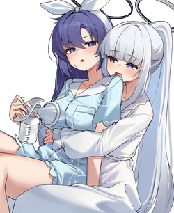 [Ziro] Yuuka and Noa (Blue Archive)