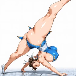 [RE YAMATEMAN] Chun Li - Defeated Fighter (Patreon) (AI Generated)