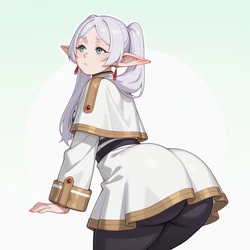 [EroSketch] Big Butt Frieren [AiGenerated]