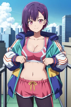 Anto-kun - Shizuka Mikazuki at rooftop [R18+] (Patreon) [AI Generated]