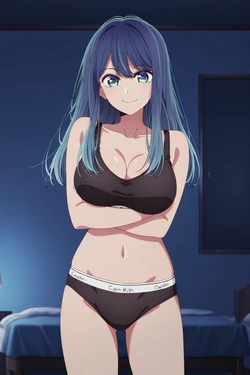 Anto-kun Akane Kurokawa sports underwear [R18+] (Patreon) [AI Generated]