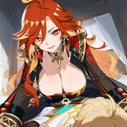 Howsir - 瑪薇卡 マーヴィカ Mavuika X Aether [AI Generated]