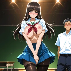 [RE YAMATEMAN] Shiho Nishizumi Cosplay (Patreon) (AI Generated)