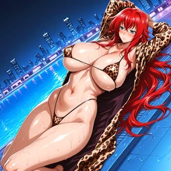 [RE YAMATEMAN] Rias Gremory - Leopard Print (Patreon) (AI Generated)