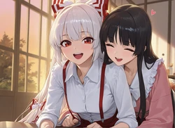 2025-09-05 Mokou x Kaguya Rametaki (Patreon) [AI Generated]