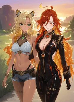 2025-09-06 Mavuika x Xilonen Rametaki (Patreon) [AI Generated]