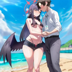 [Pixiv] N_master (2994751) - ichika(swimsuit) netorare [AI Generated]