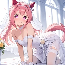 Haru Urara’s Big Day Wedding Image Set (Glubtasticman) [AI Generated]