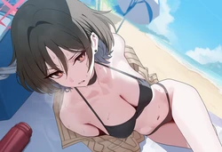 [Pixiv] chiko_ (117226053) - Misaki and... [AI Generated]