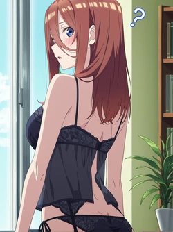 ranwai2025x Miku Nakano (Babydoll) 中野 三玖 (Patreon) [AI Generated]