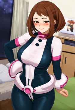 [Ginto AI] Ochaco Uraraka (My Hero Academia) AI Generated