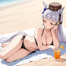 Golden Beach Day [AI Generated]